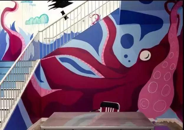 手繪墻在室內(nèi)裝飾的作用