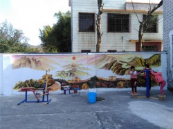 肇慶中州文化墻彩繪