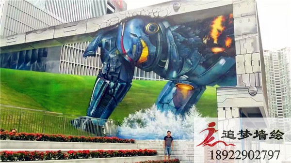 深圳手繪墻壁畫【幼兒園墻繪】