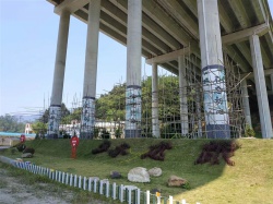 東莞長安橋墩彩繪