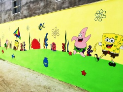 啟明星幼兒園墻繪