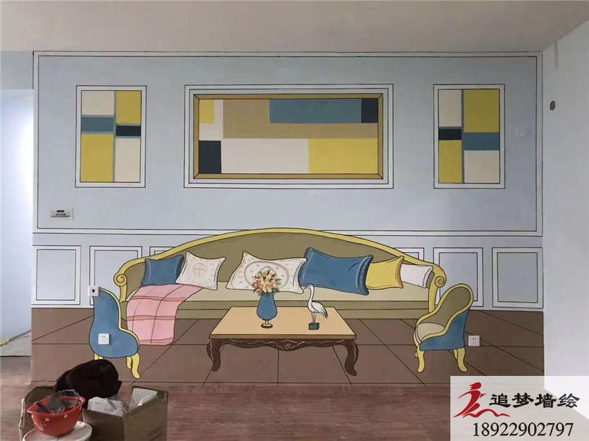 石灣樣板間彩繪