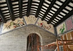 古建筑彩繪廣州市越秀